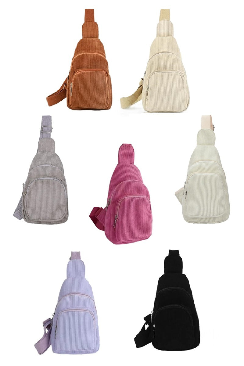 Wanderer Corduroy Sling Bag