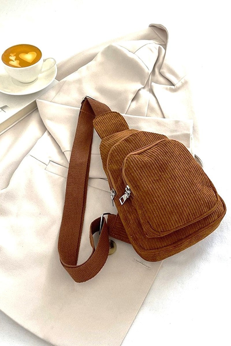 Wanderer Corduroy Sling Bag