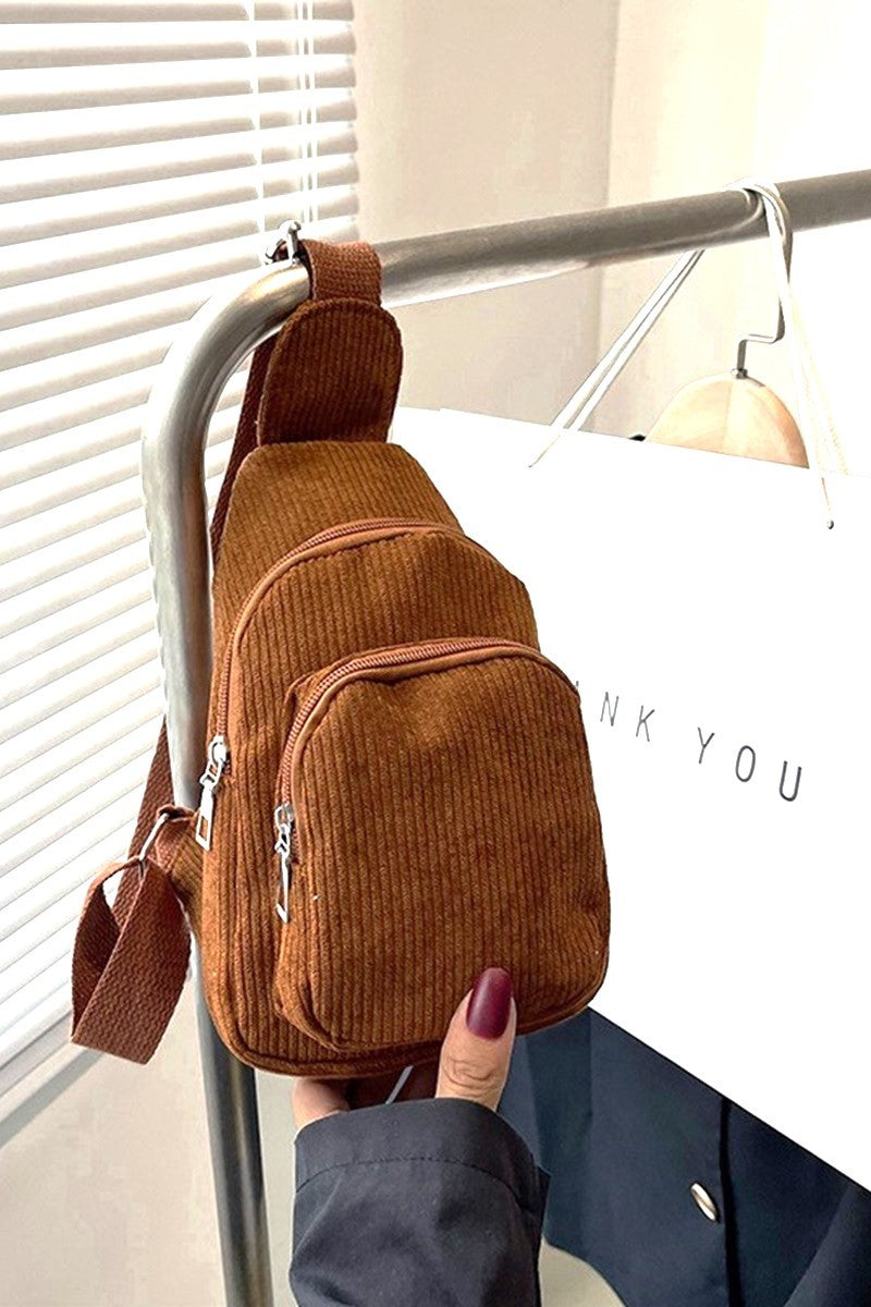 Wanderer Corduroy Sling Bag
