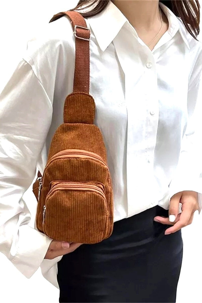 Wanderer Corduroy Sling Bag
