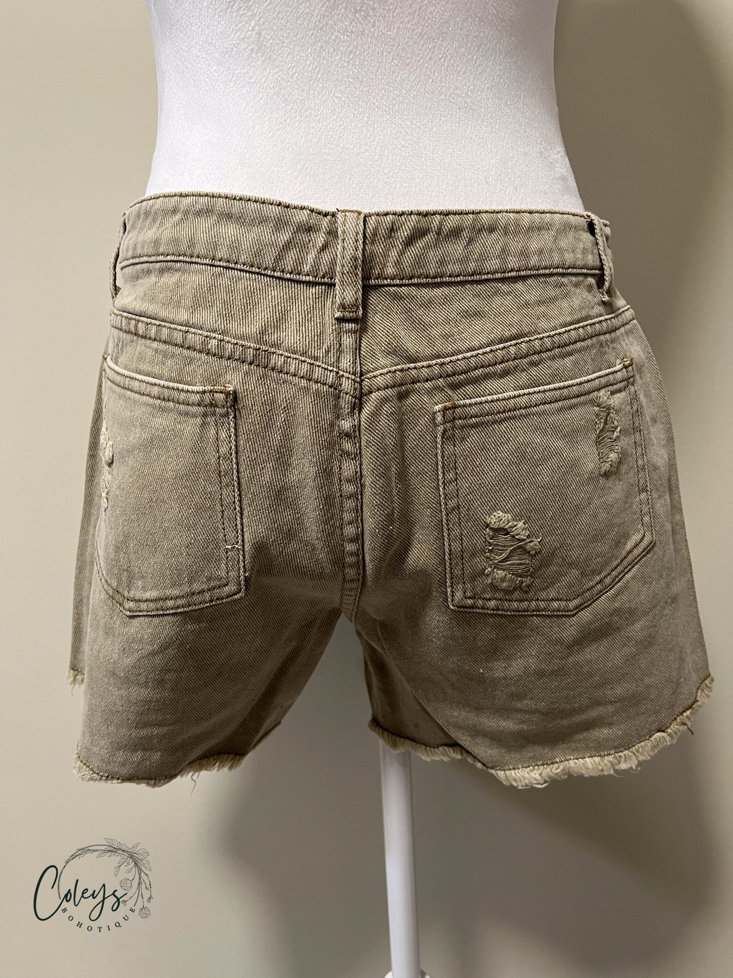 Desert Daze Distressed Shorts