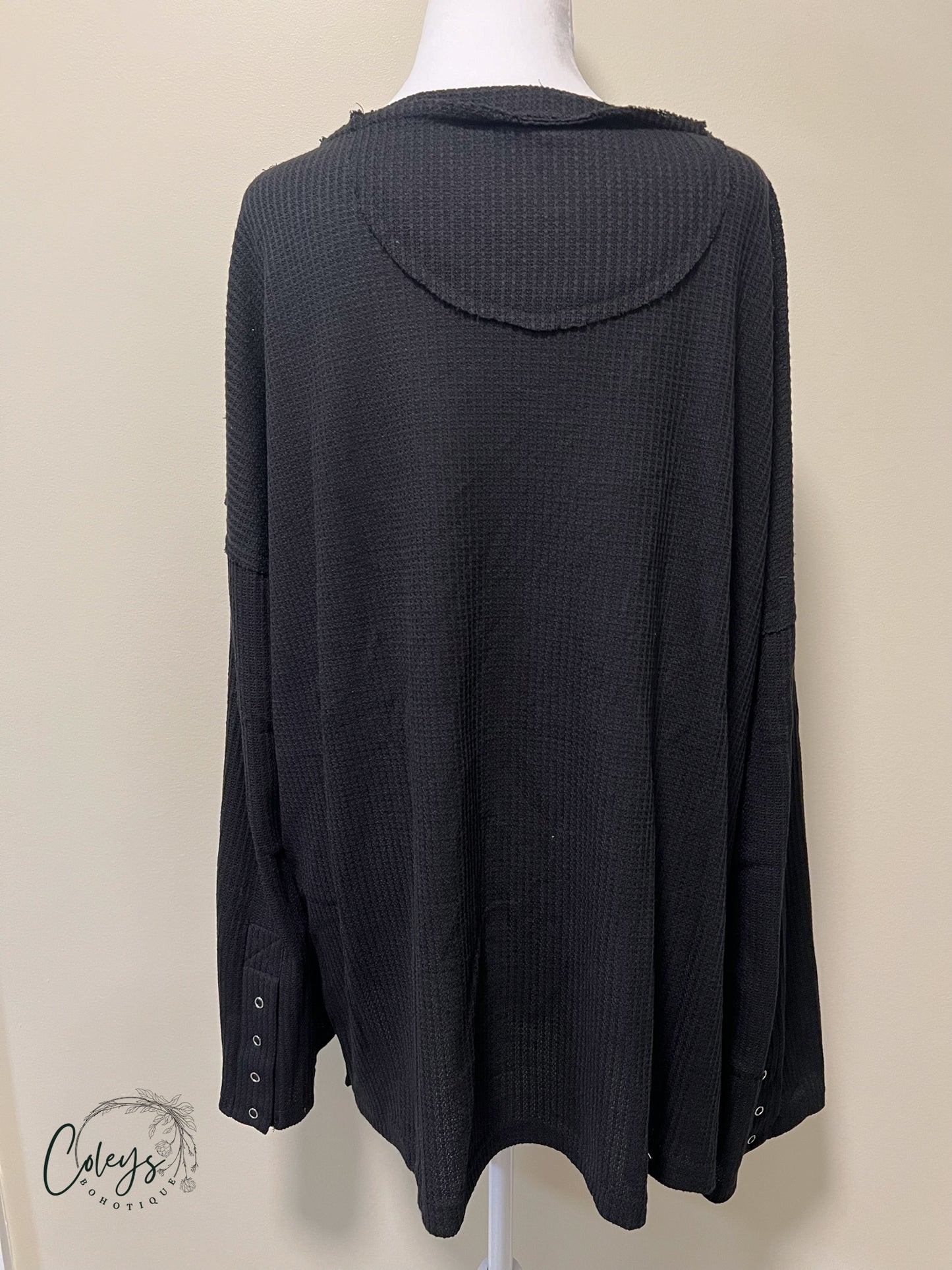 Easy Breezy Waffle Knit Top