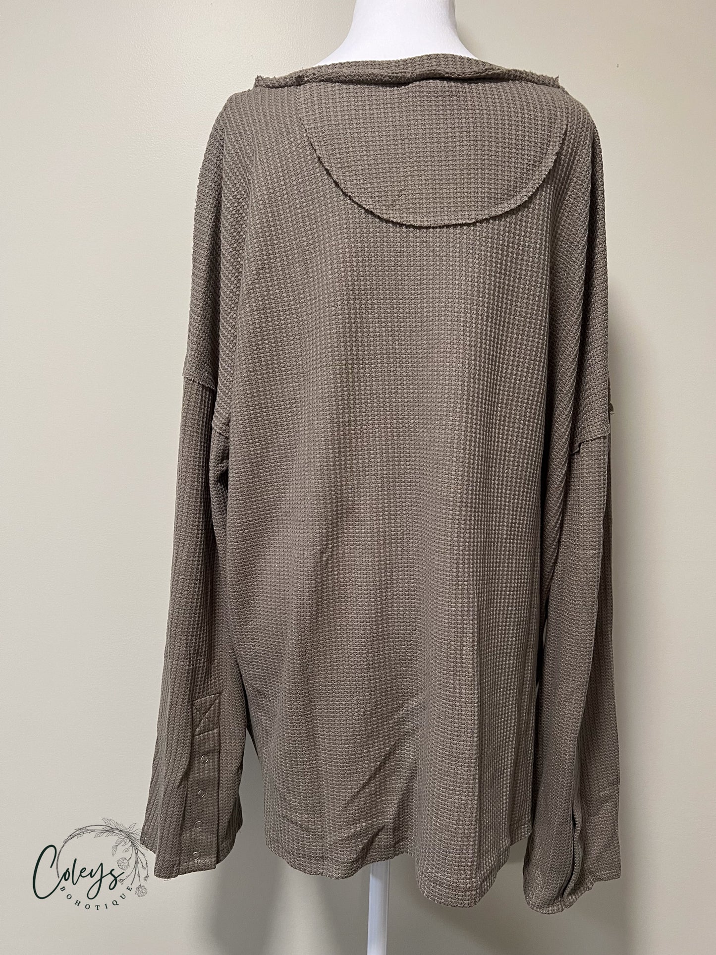 Easy Breezy Waffle Knit Top