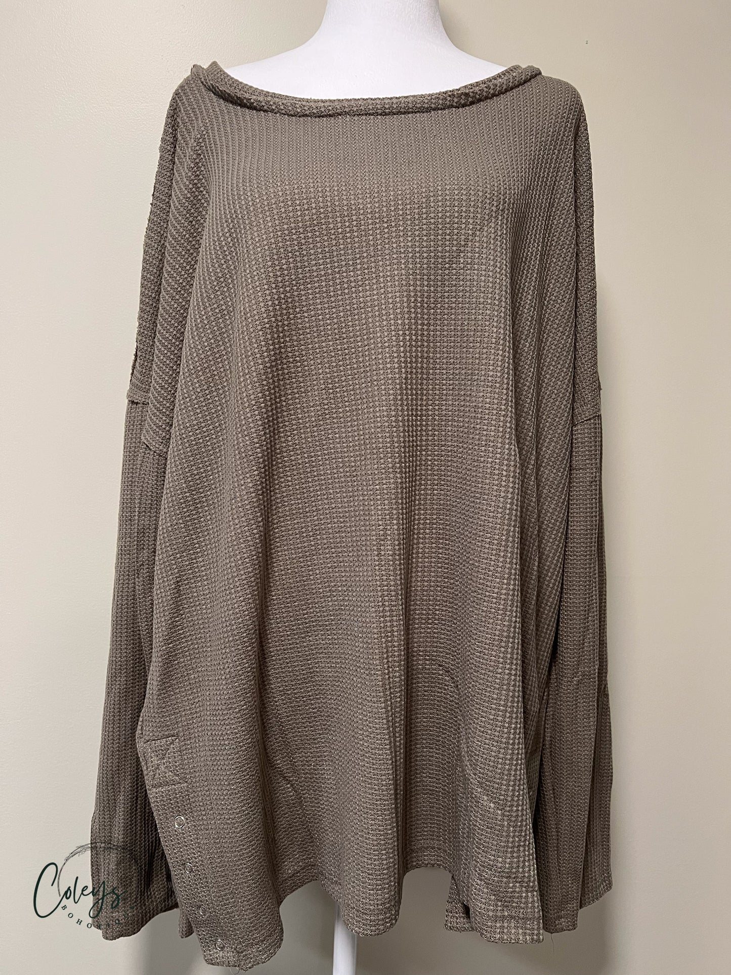 Easy Breezy Waffle Knit Top
