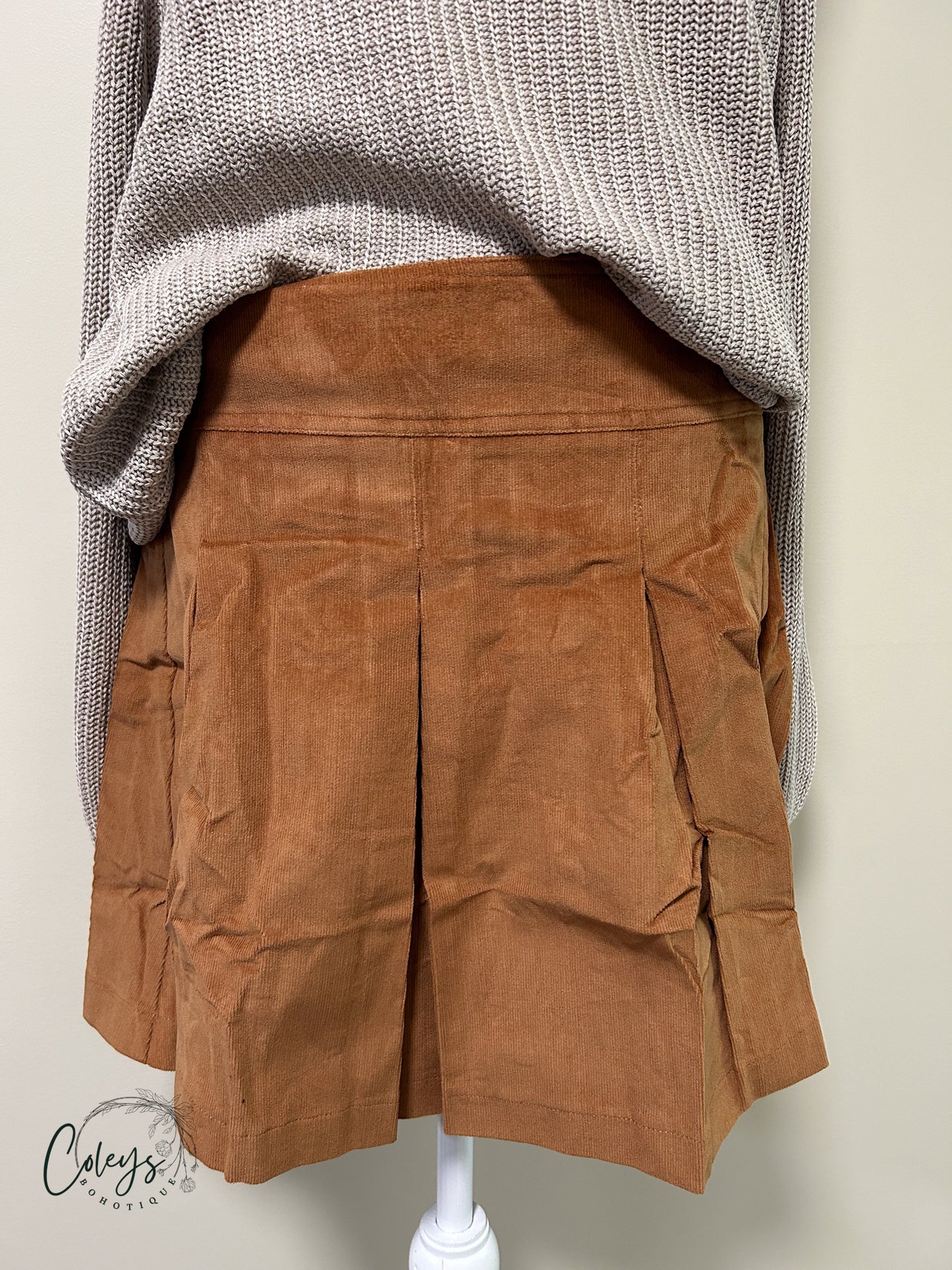 Autumn Ridge Corduroy Skirt