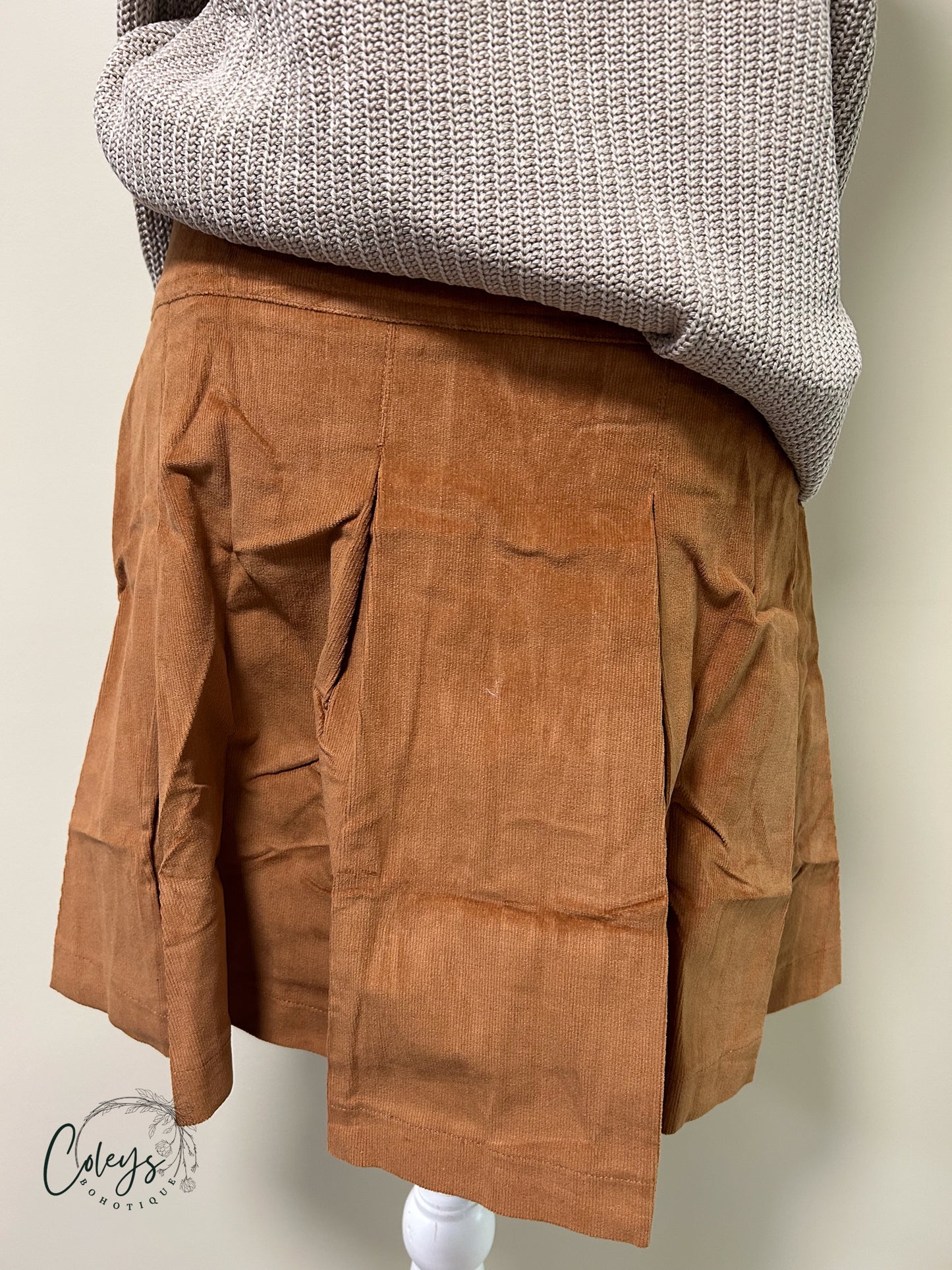 Autumn Ridge Corduroy Skirt