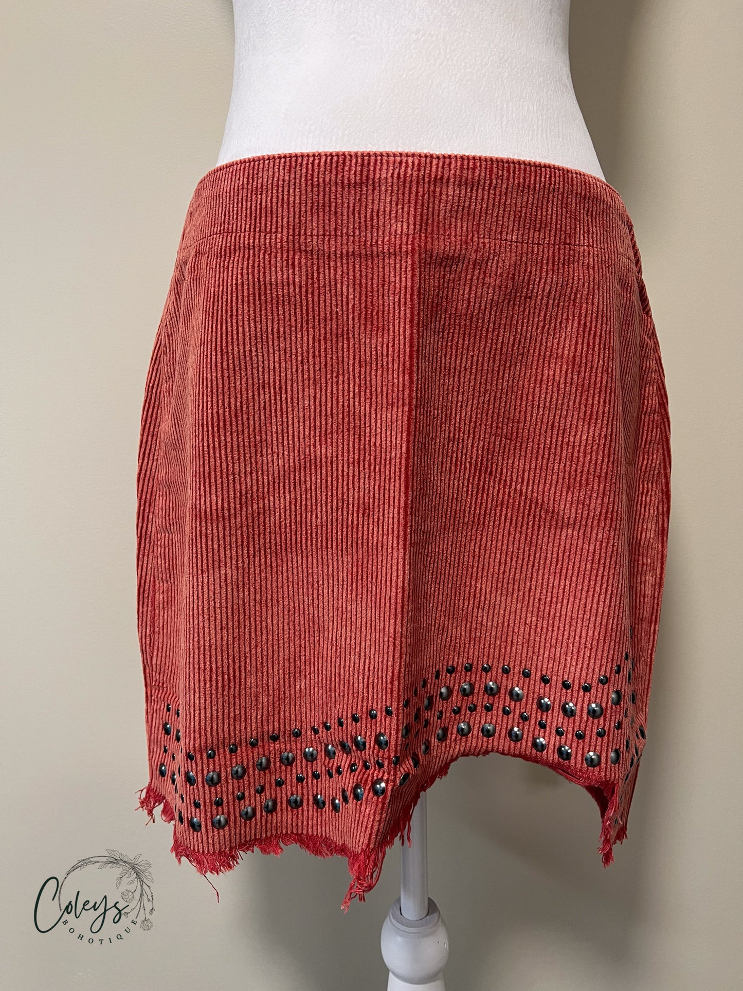 Ruby Edge Corduroy Skirt