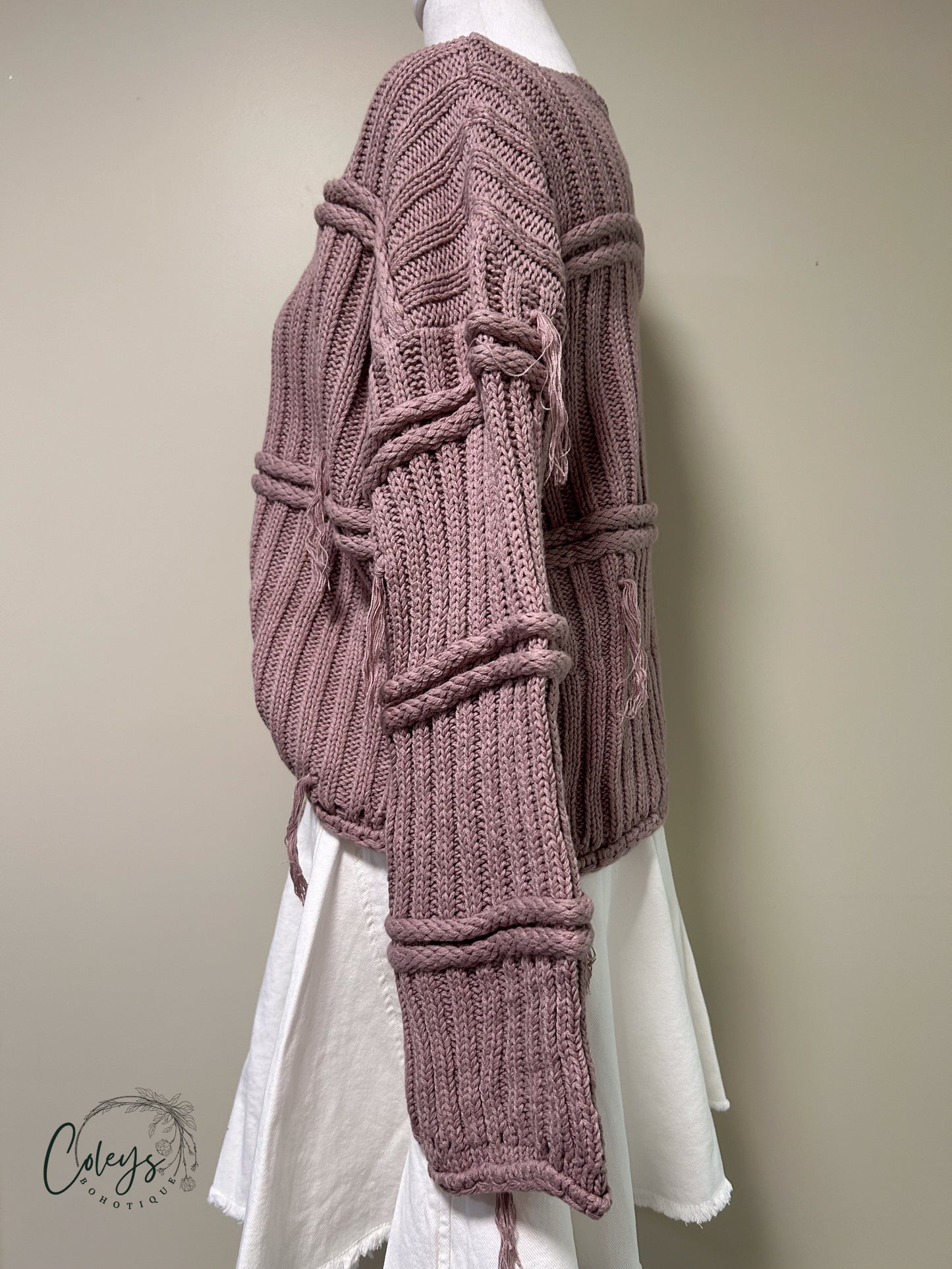 Fringe Horizon Sweater