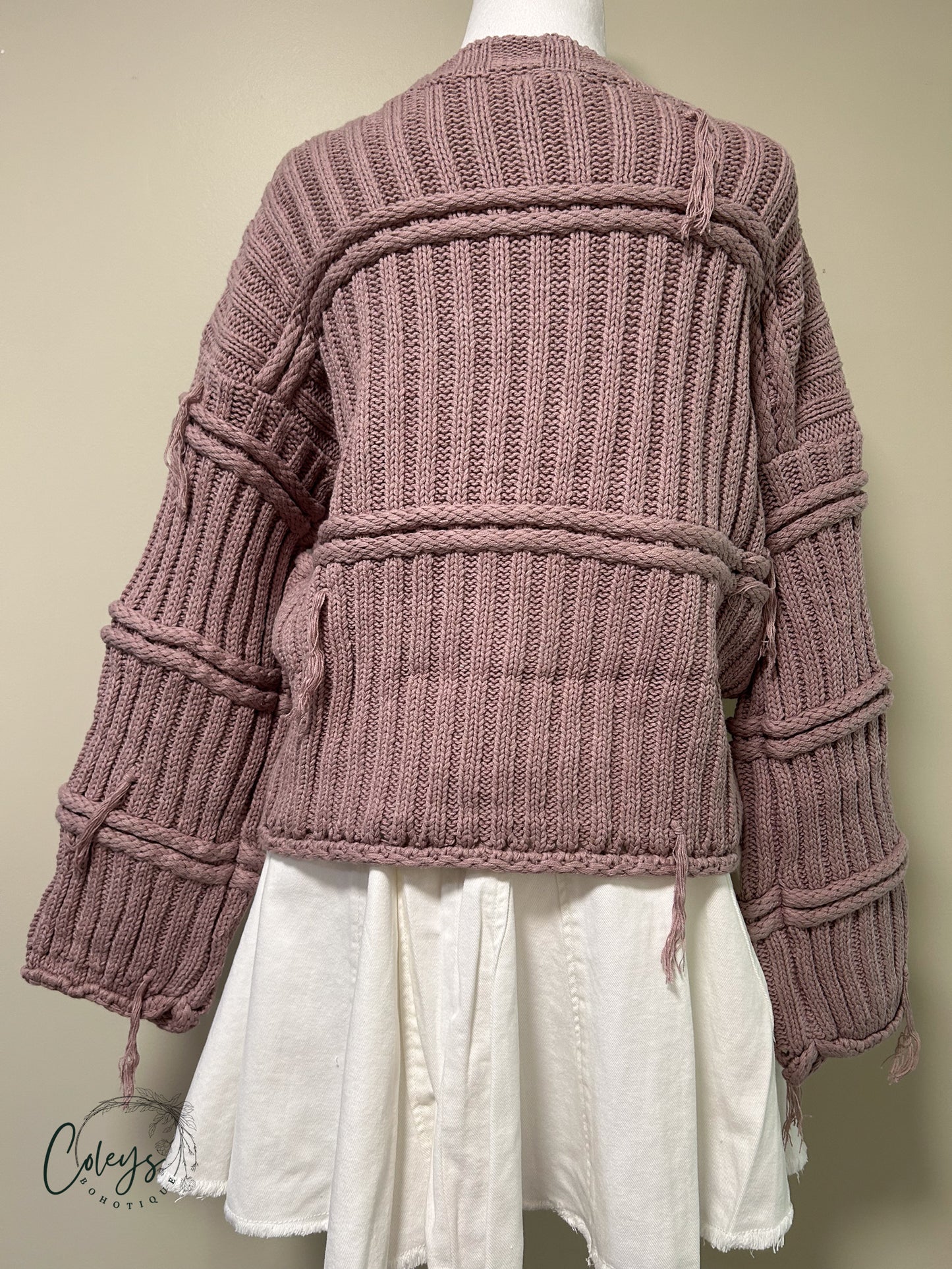 Fringe Horizon Sweater