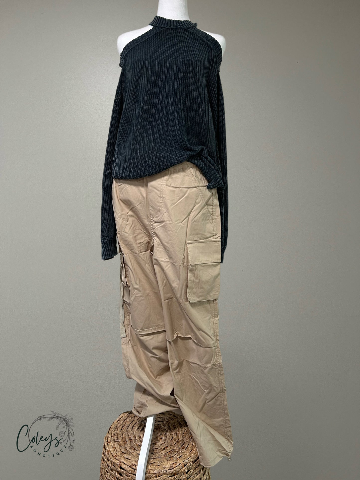 Easel Slouchy Cargo Pants