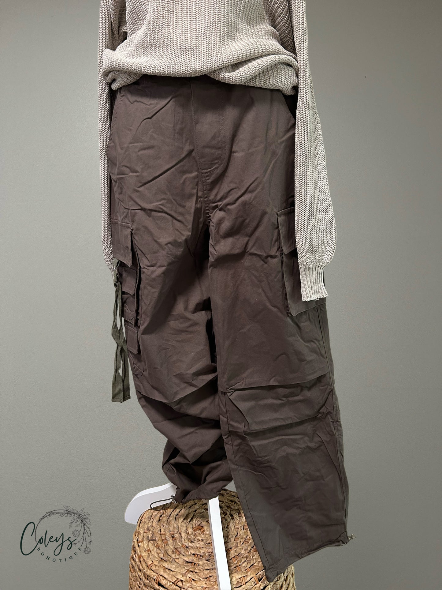 Easel Slouchy Cargo Pants