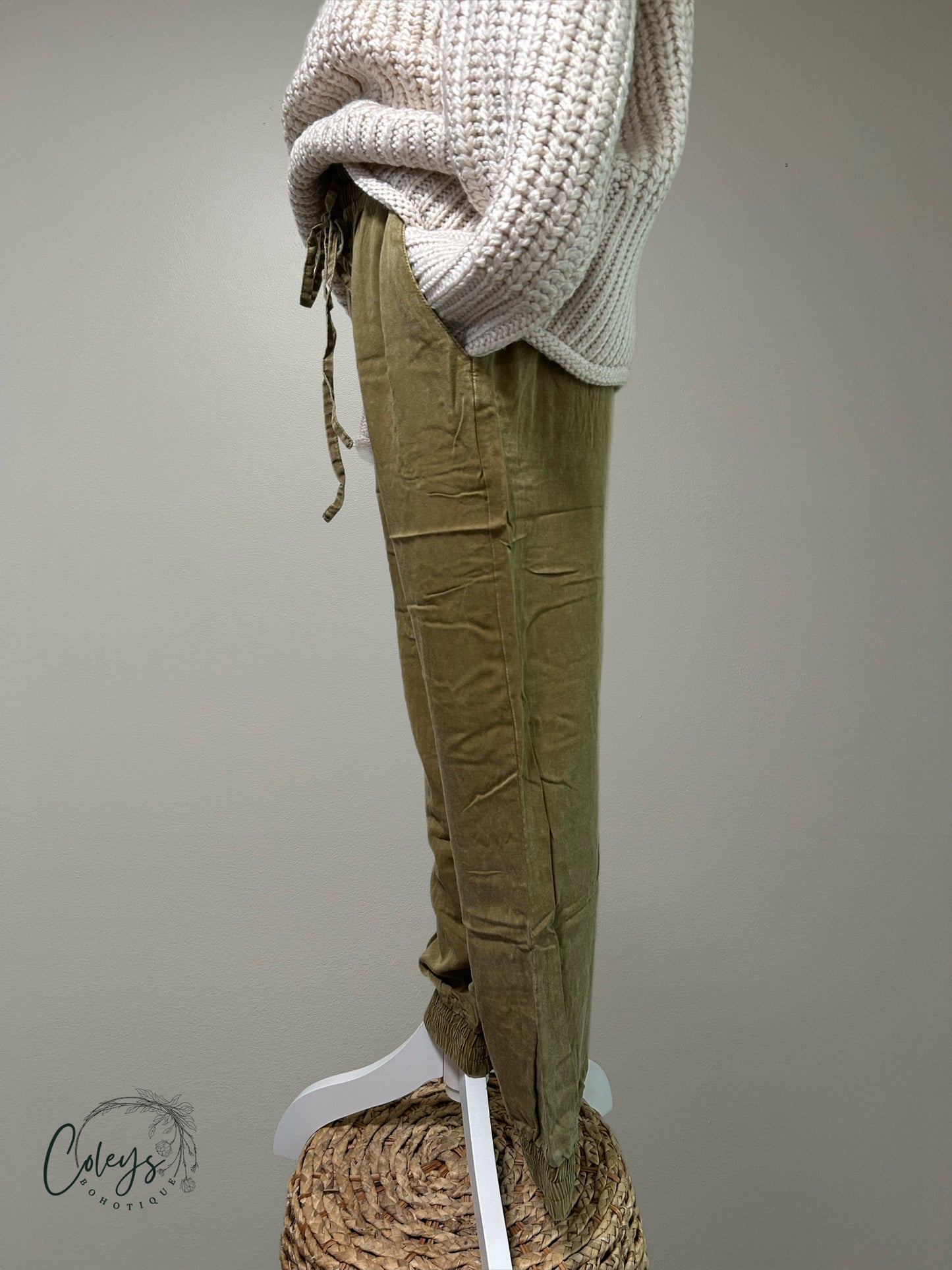 Golden Sage Joggers