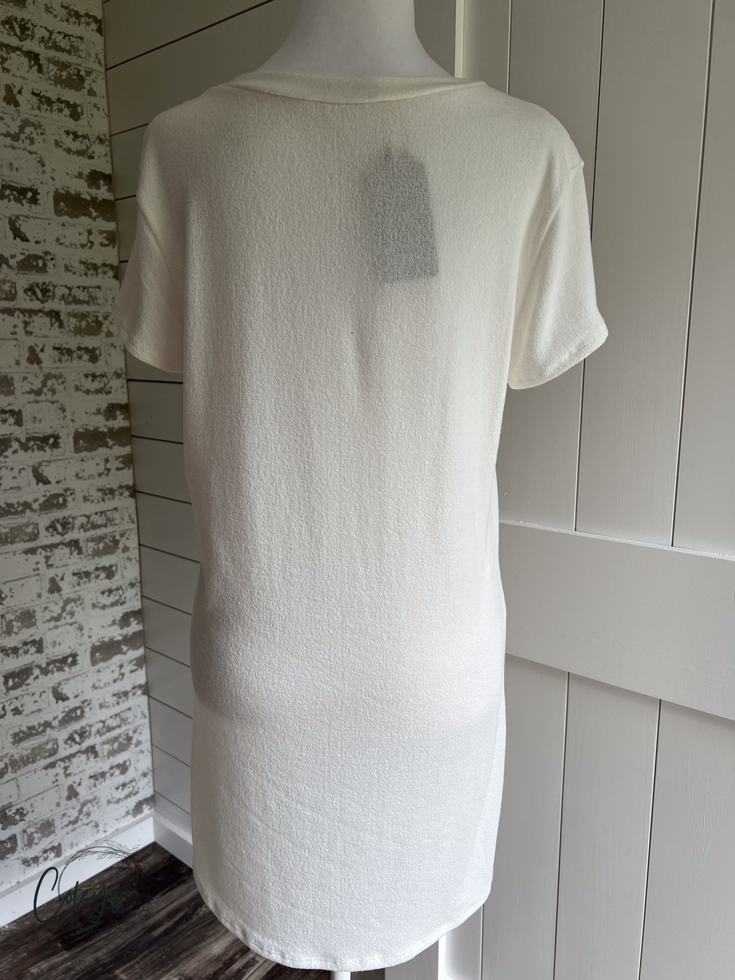 Sunset Sips T-Shirt Dress