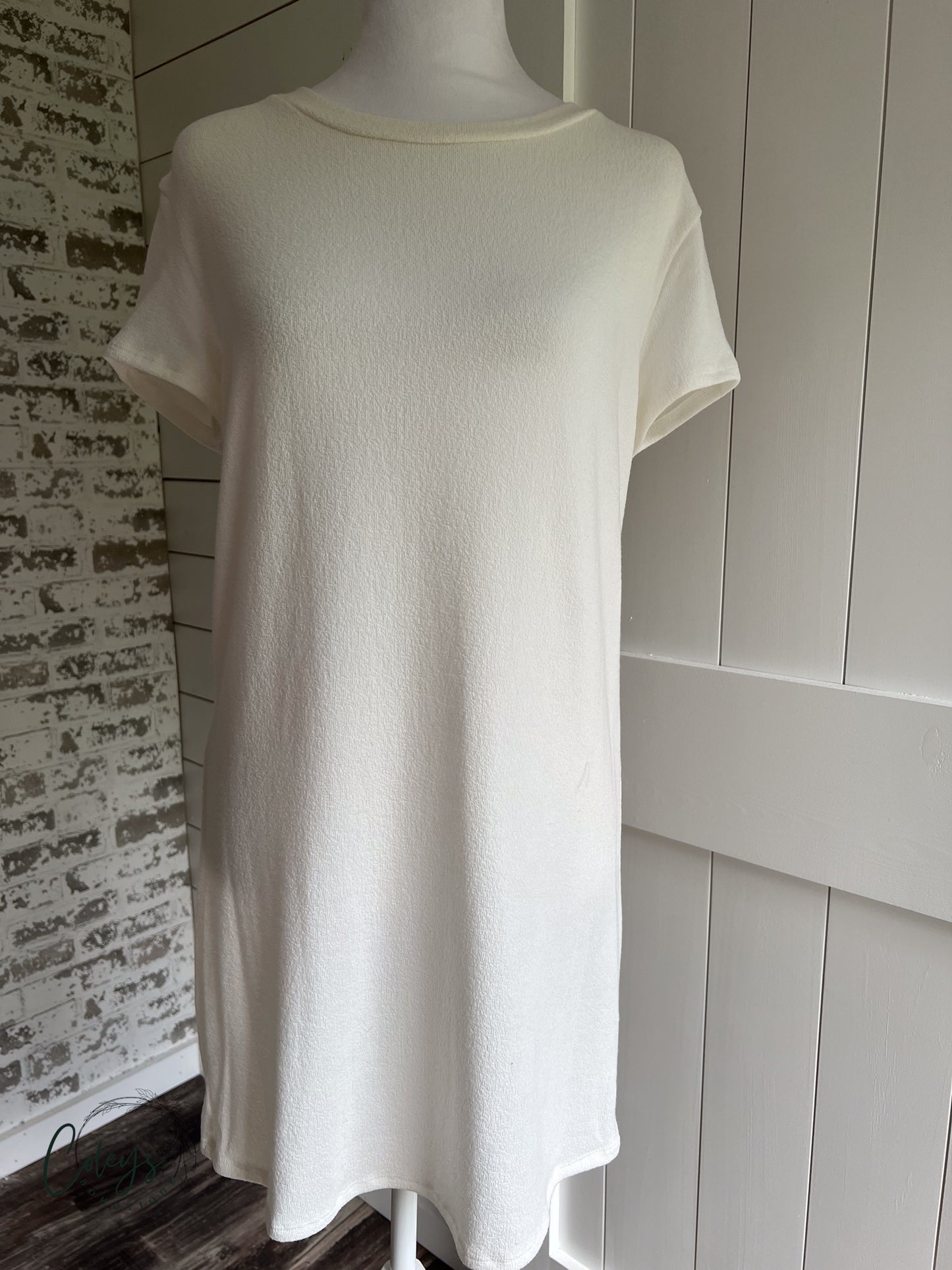 Sunset Sips T-Shirt Dress