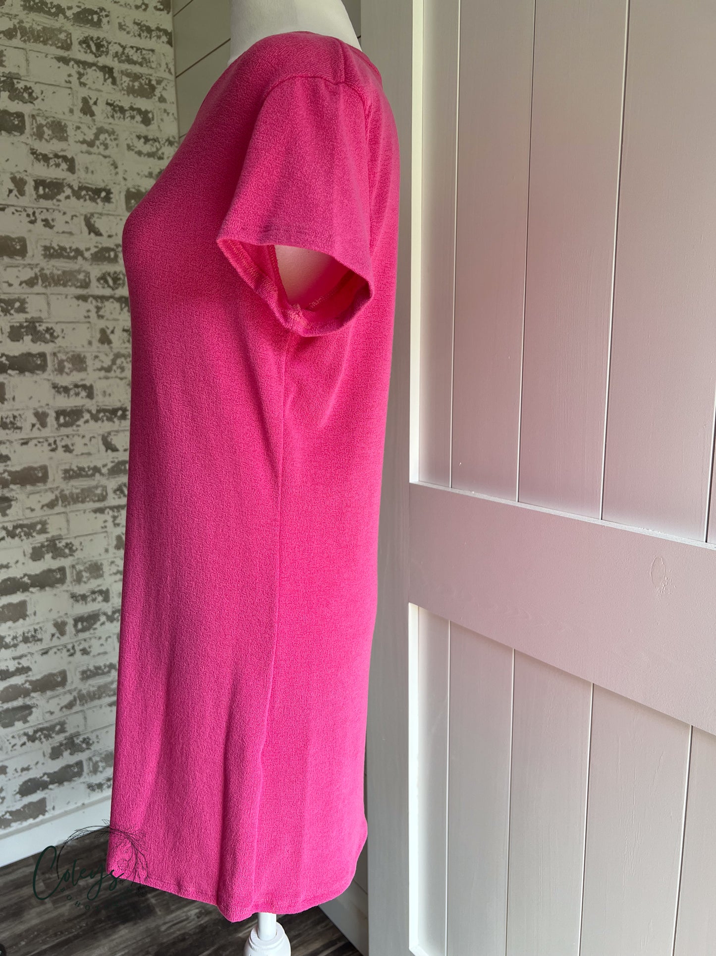 Sunset Sips T-Shirt Dress