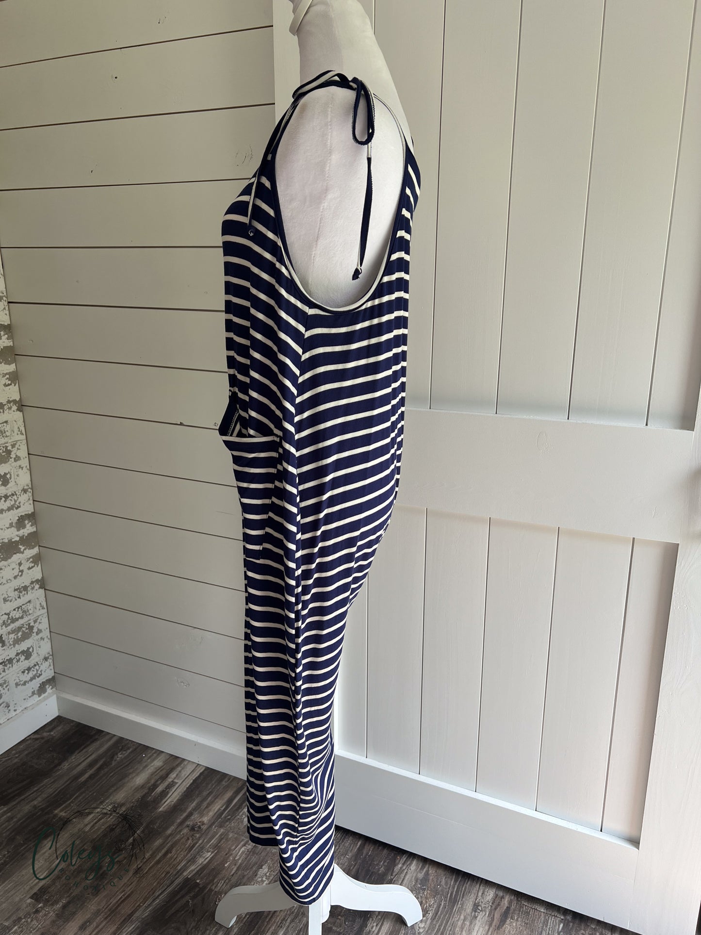 Salt & Sky Striped Romper