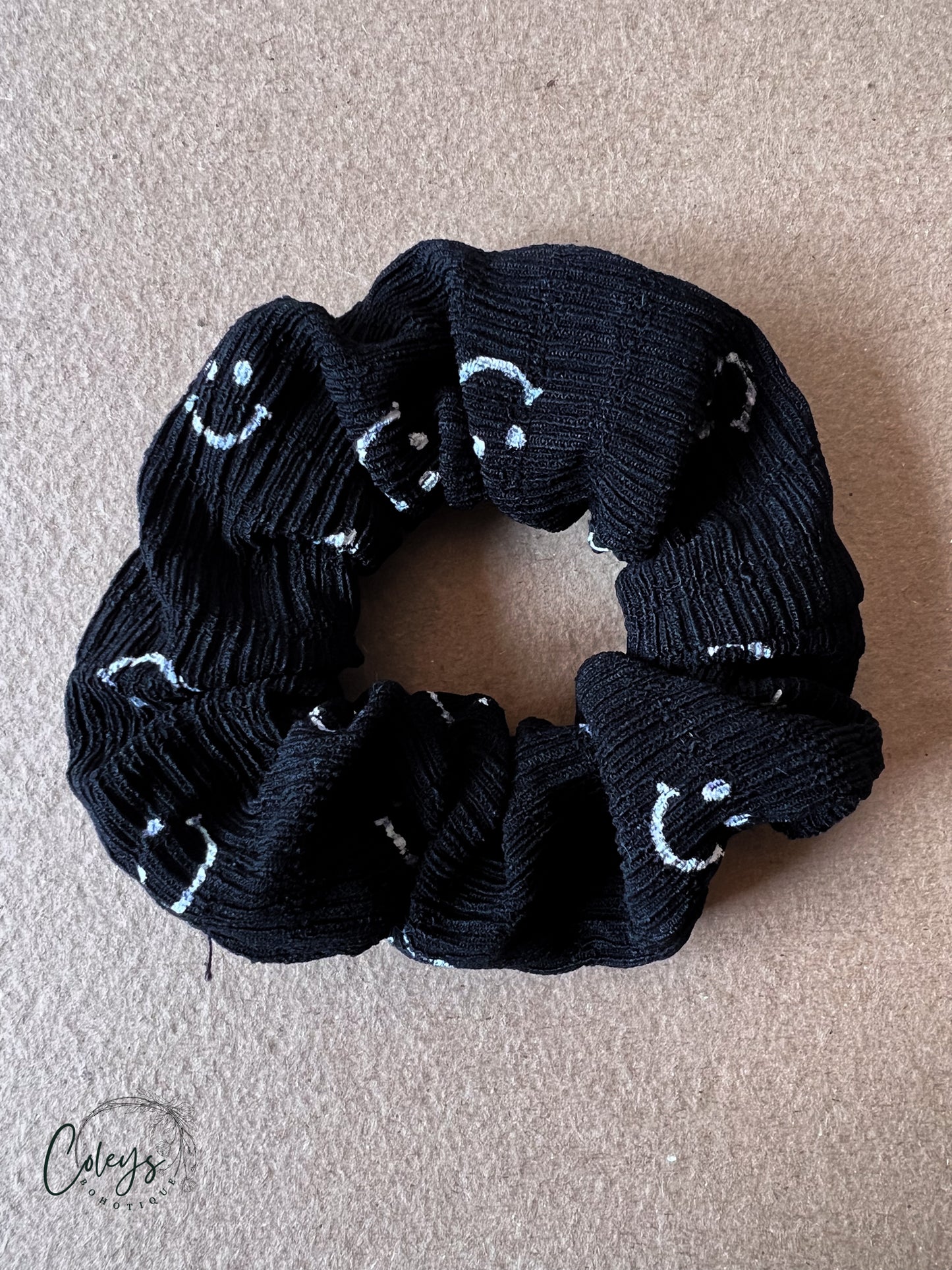 Midnight Smiles Scrunchie