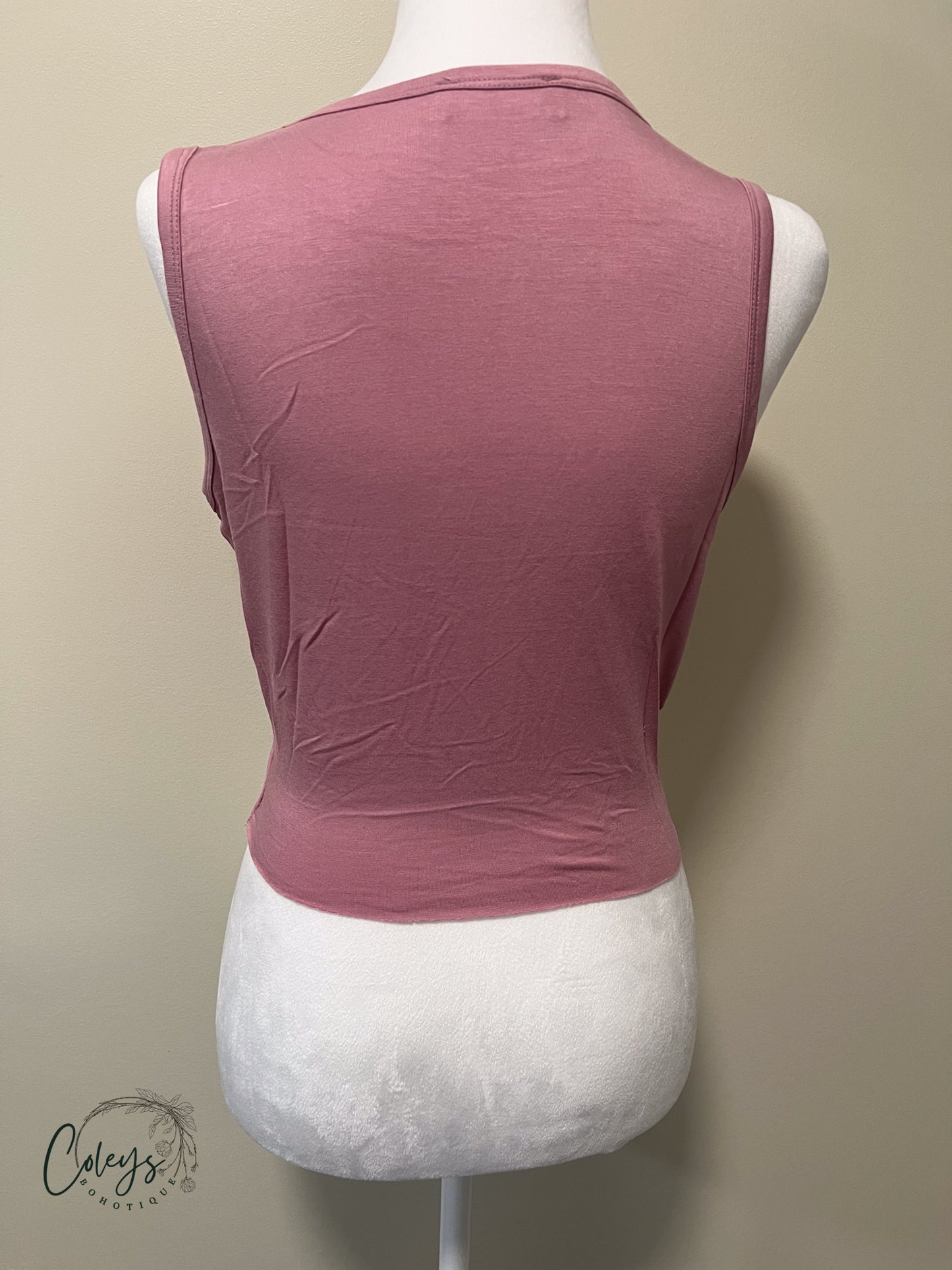 Luxe Twist Sleeveless Top