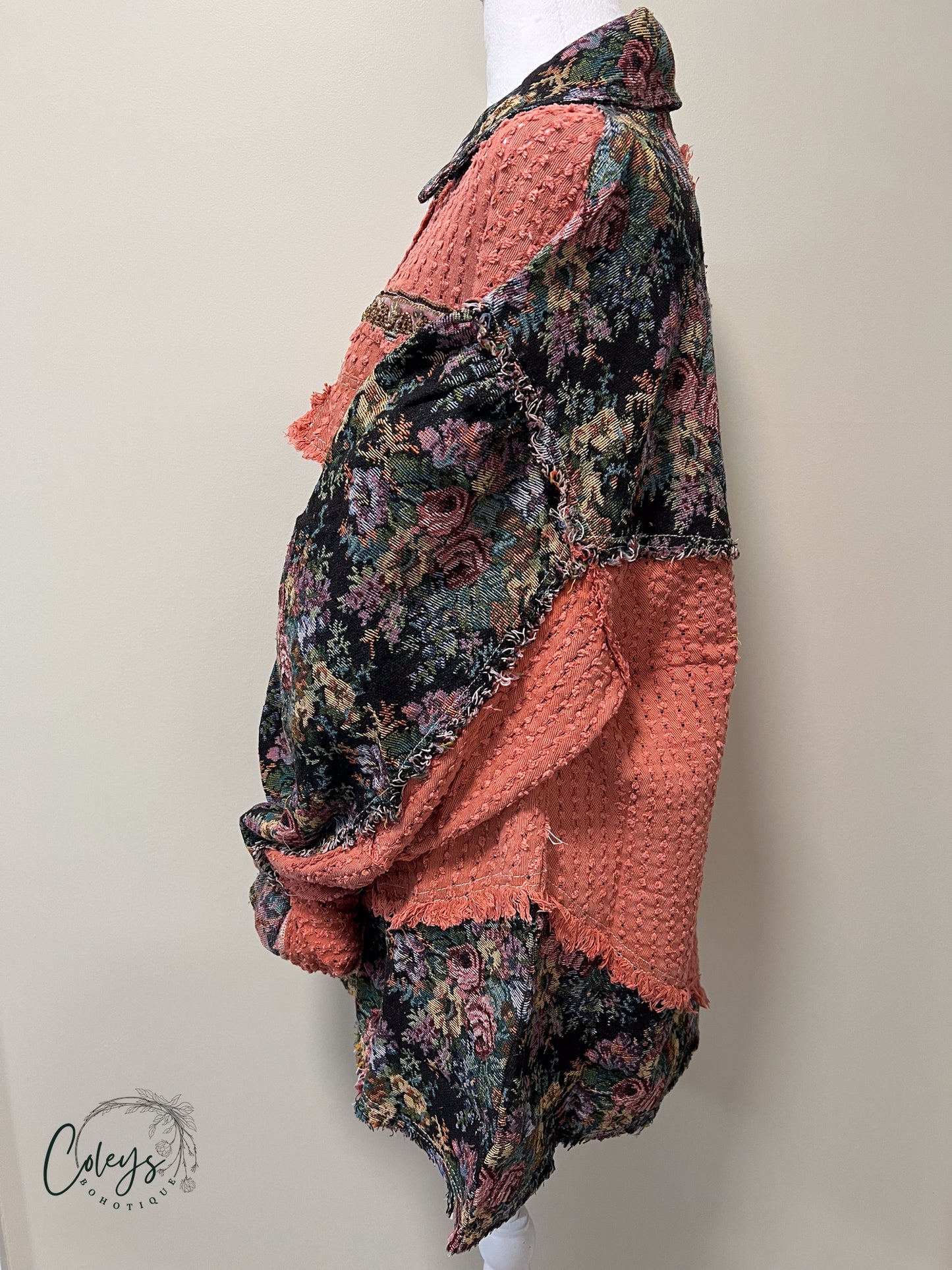 Vintage Bloom Jacquard Jacket