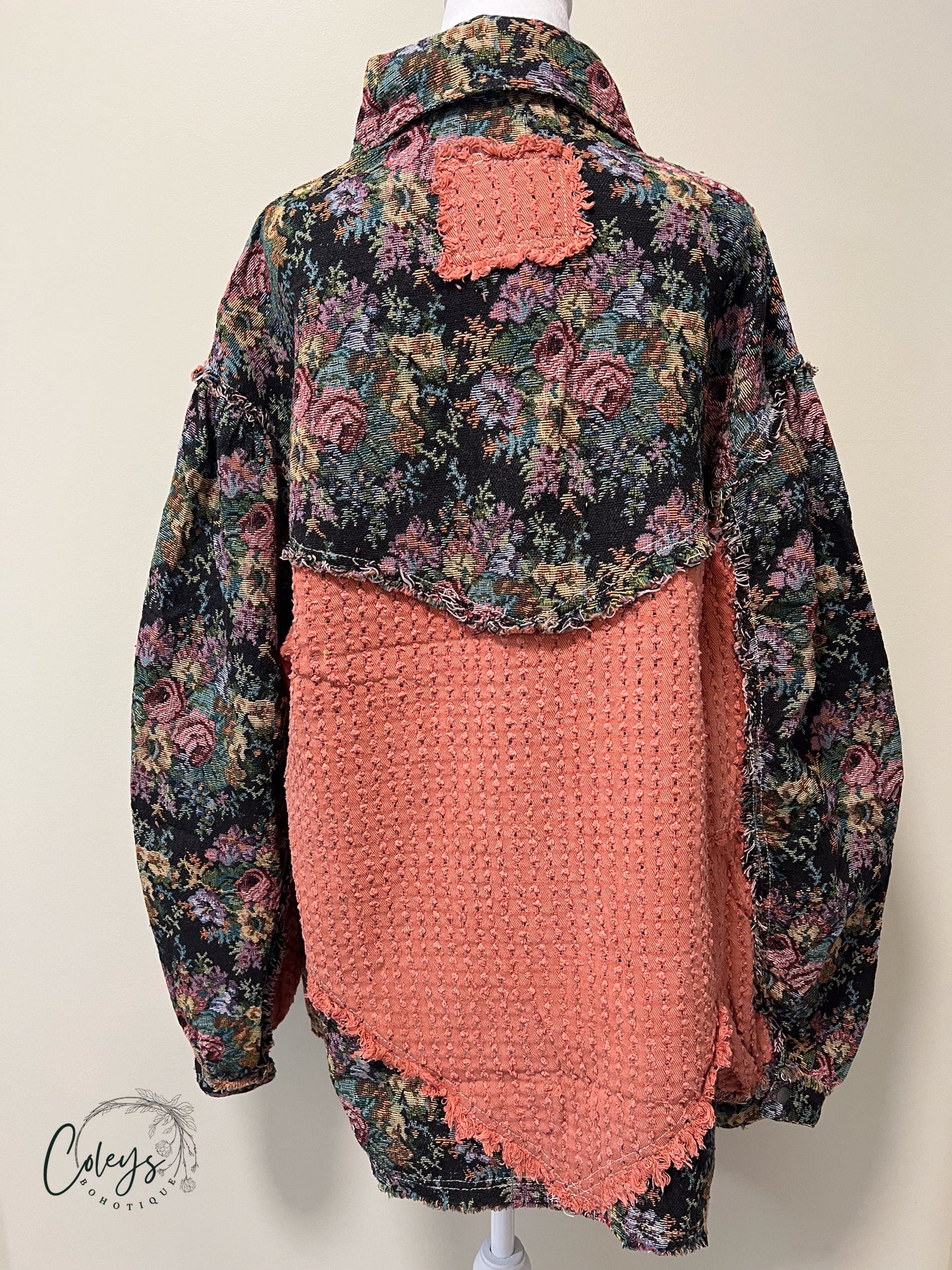 Vintage Bloom Jacquard Jacket