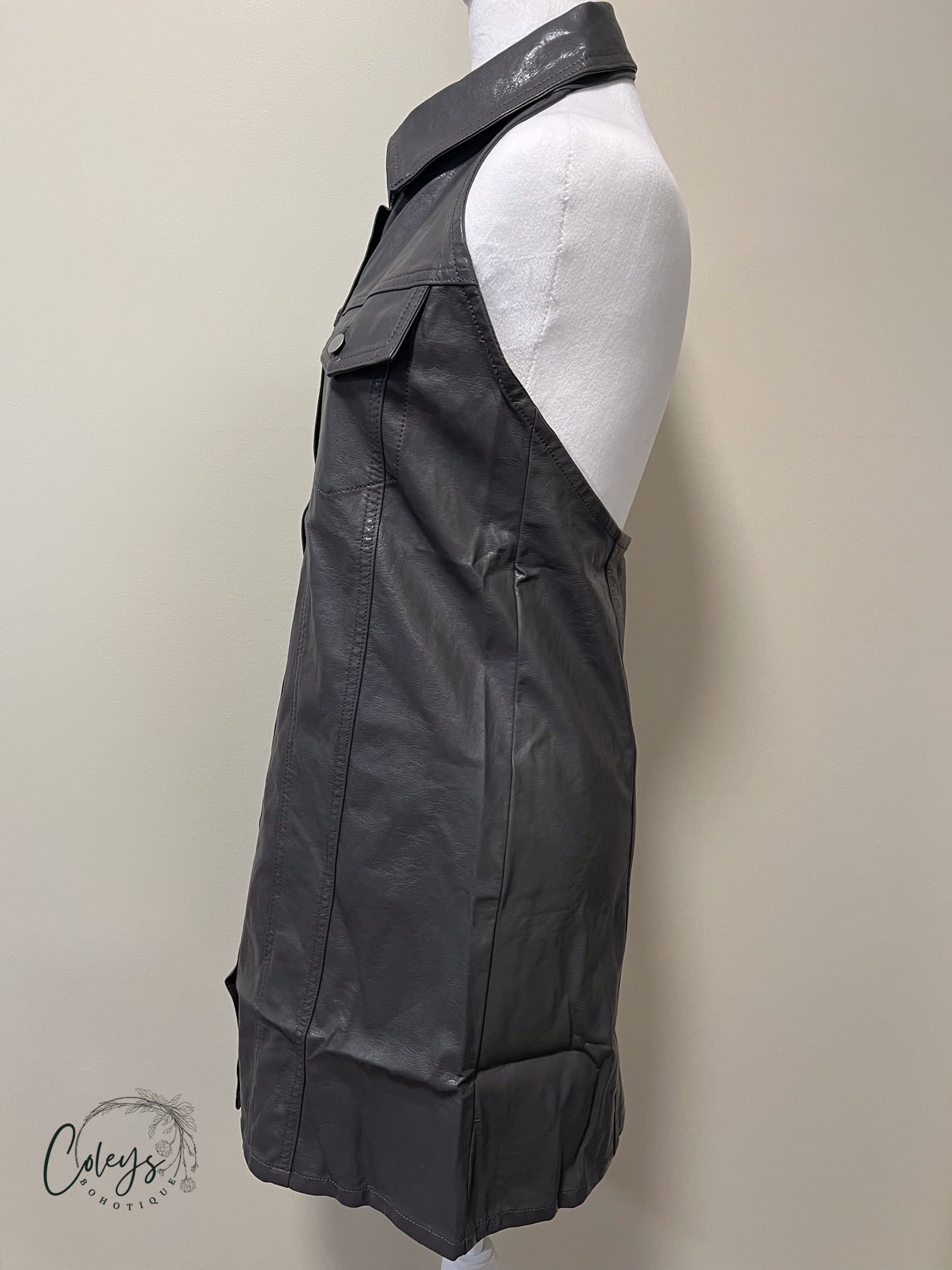 Urban Edge Halter Dress
