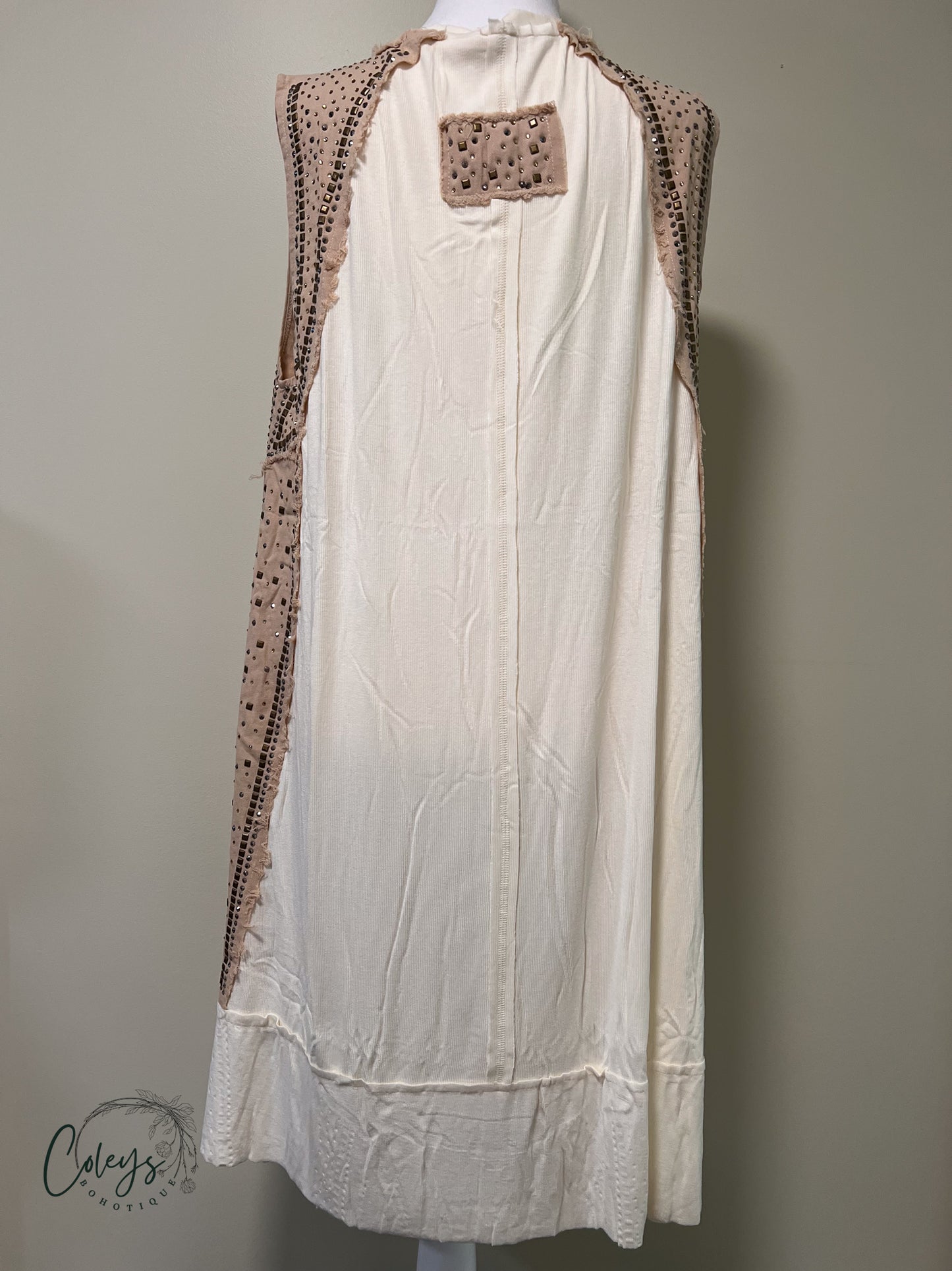 Desert Glow Beaded Cardigan