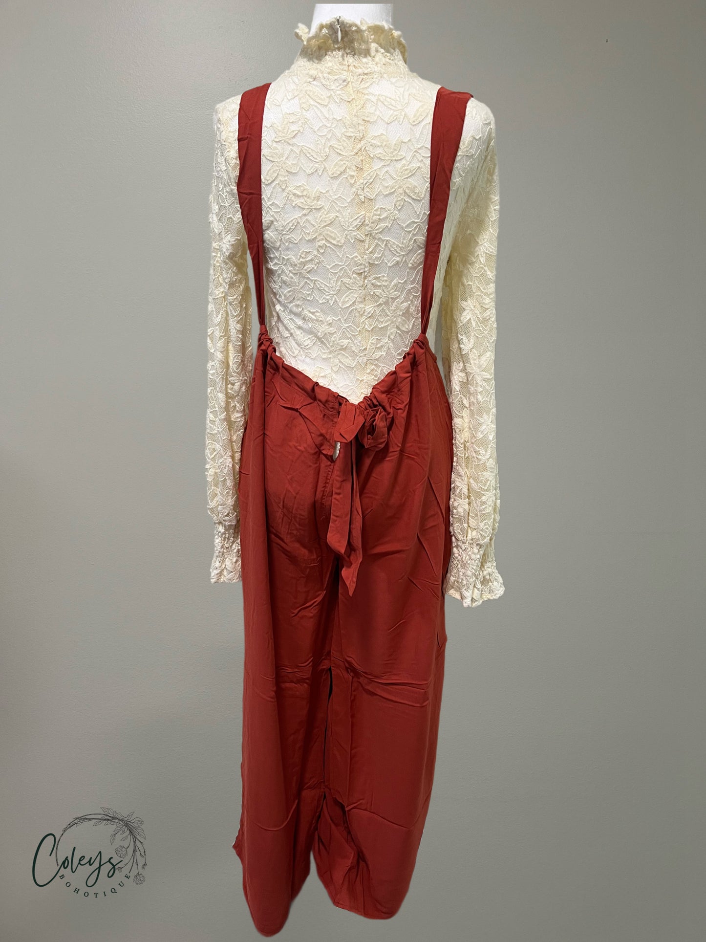 Effortless Charm Suspender Jumpsuit