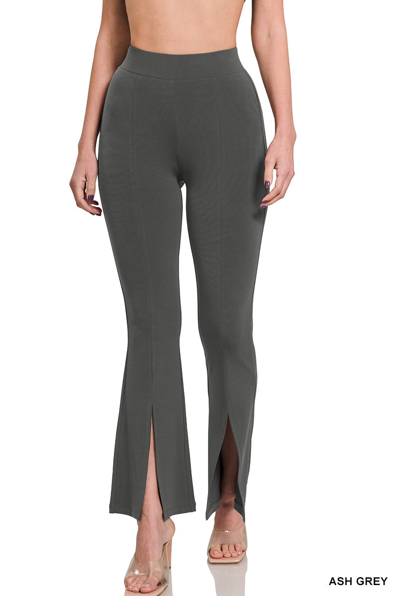 Moonrise Front Slit Flare Pants