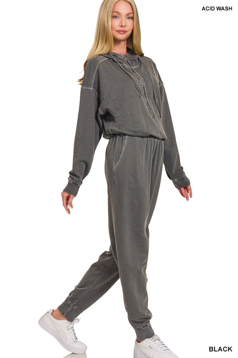 Driftwood Lounge Terry Jumpsuit