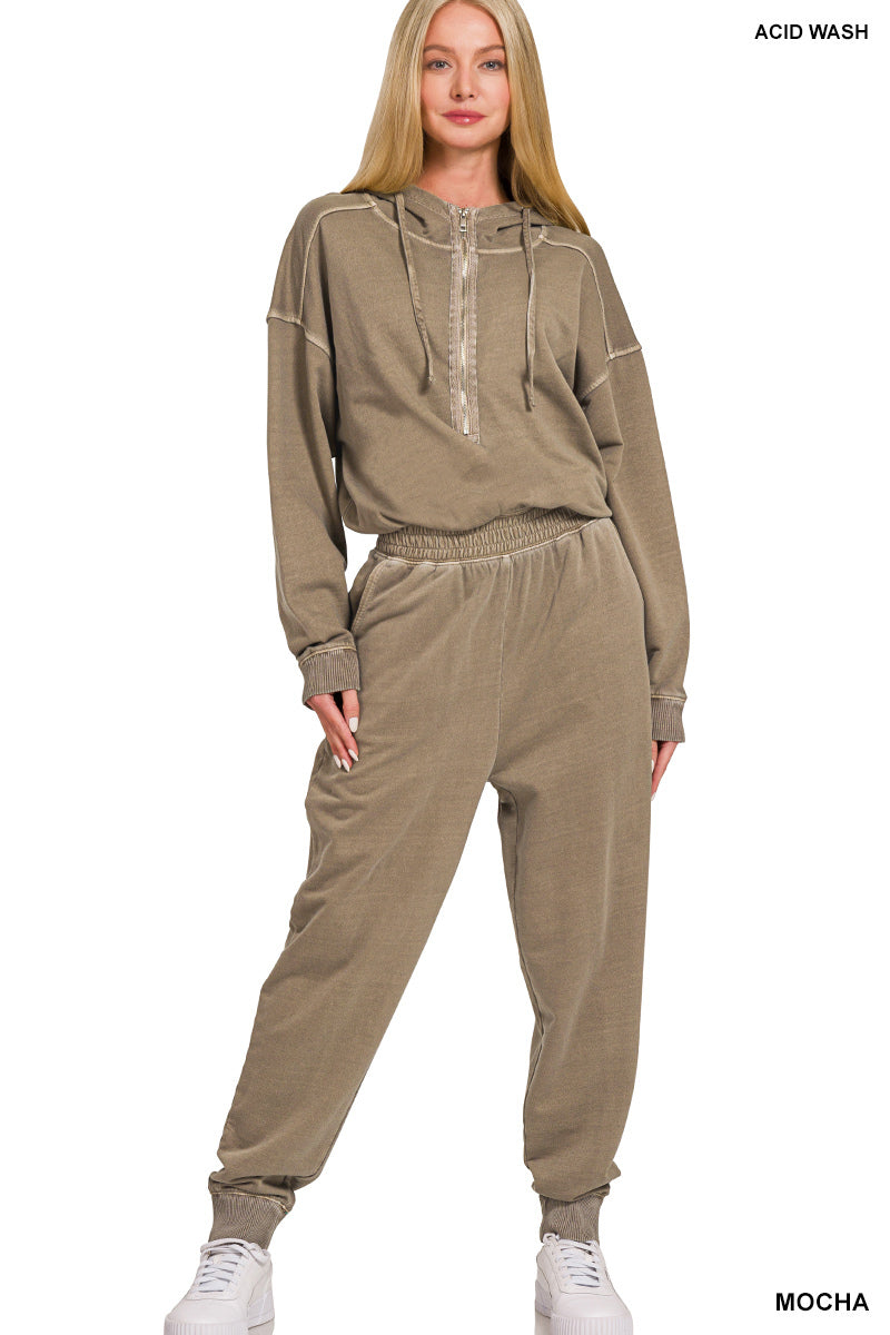 Driftwood Lounge Terry Jumpsuit