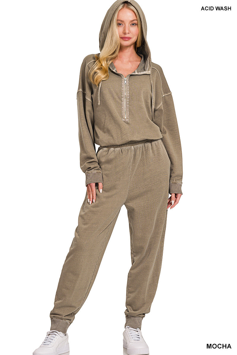 Driftwood Lounge Terry Jumpsuit