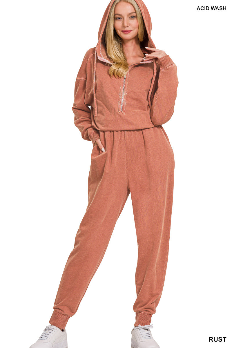 Driftwood Lounge Terry Jumpsuit