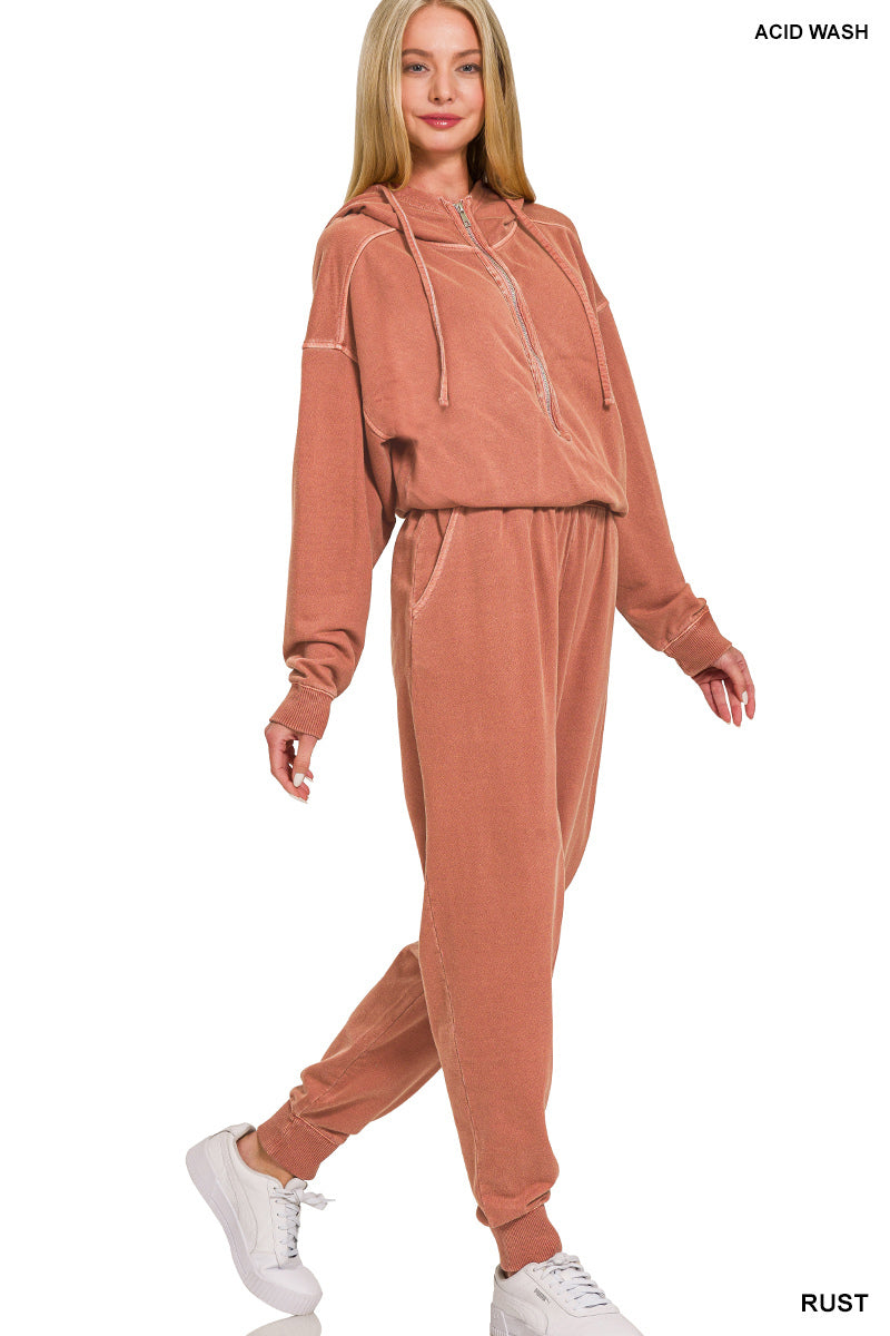 Driftwood Lounge Terry Jumpsuit