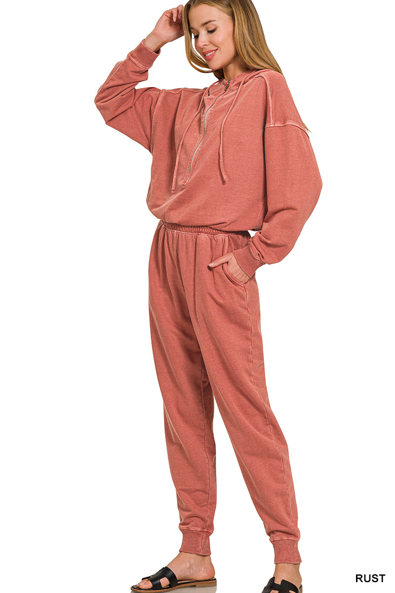 Driftwood Lounge Terry Jumpsuit