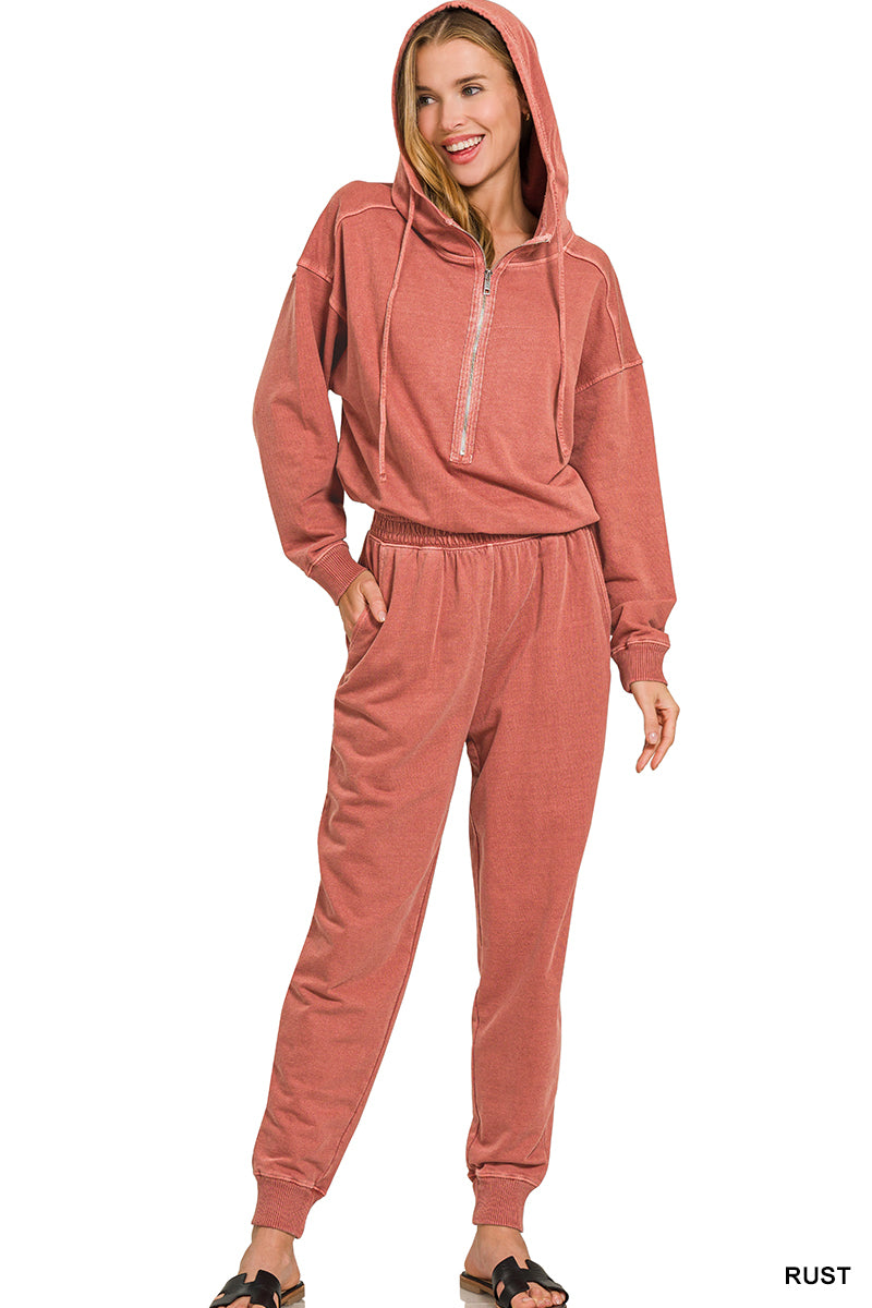 Driftwood Lounge Terry Jumpsuit