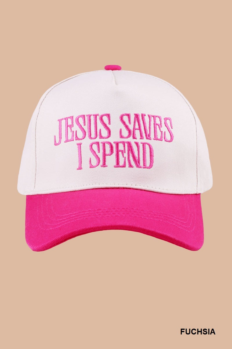 Jesus Saves Cap