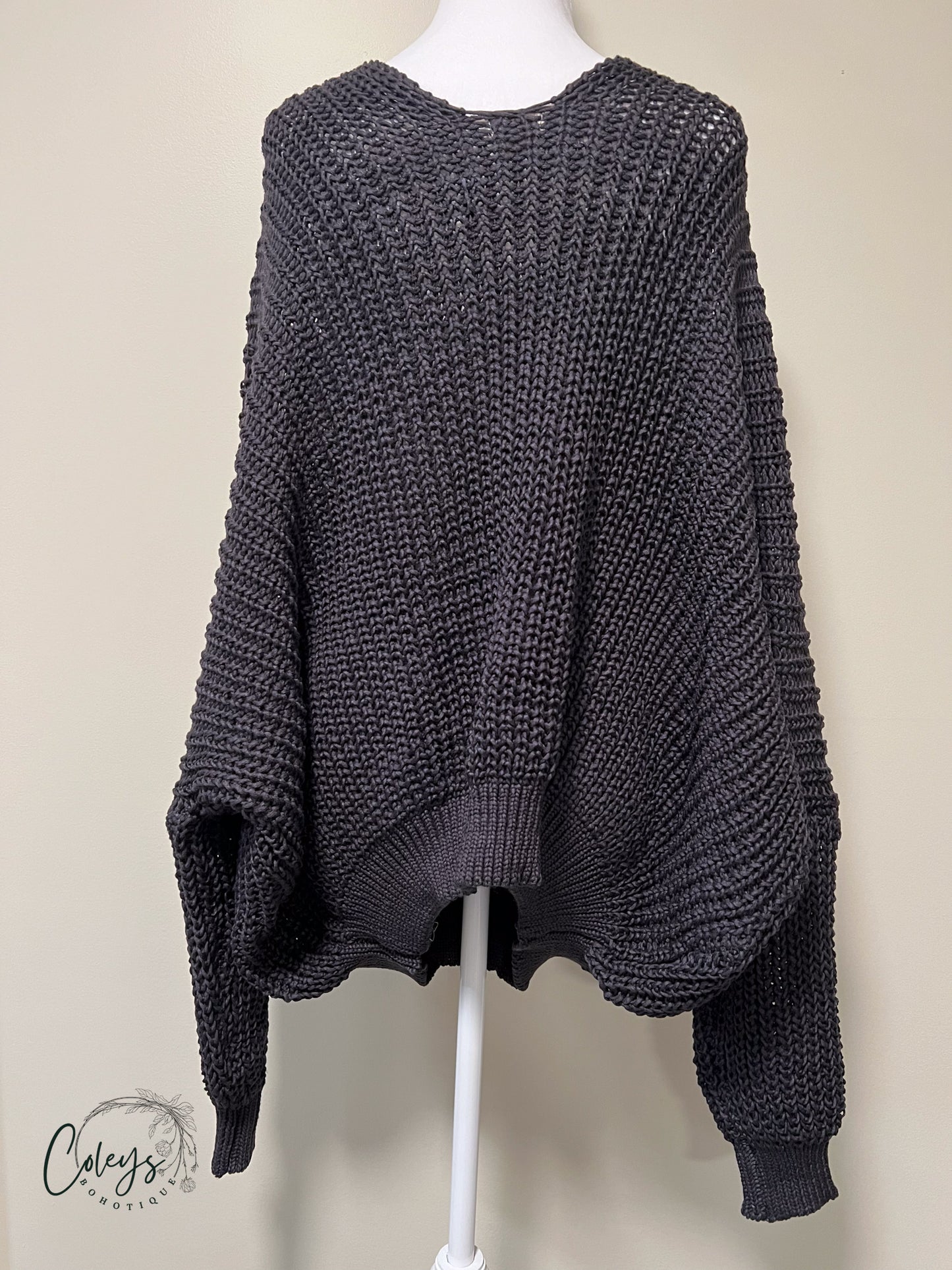 Cozy Chic Vibes Knit Sweater