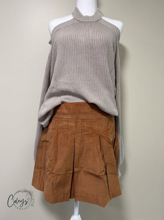 Autumn Ridge Corduroy Skirt