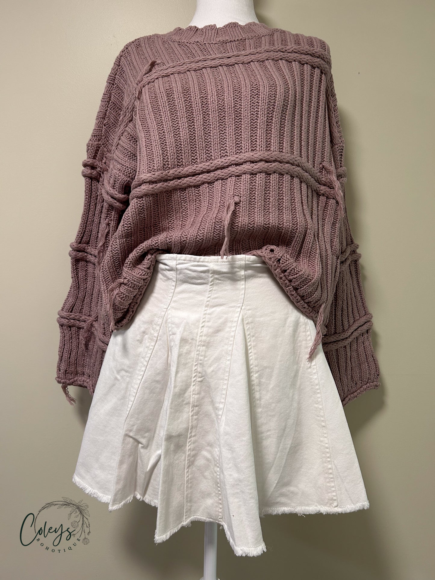 Willow Fray Mini Skirt