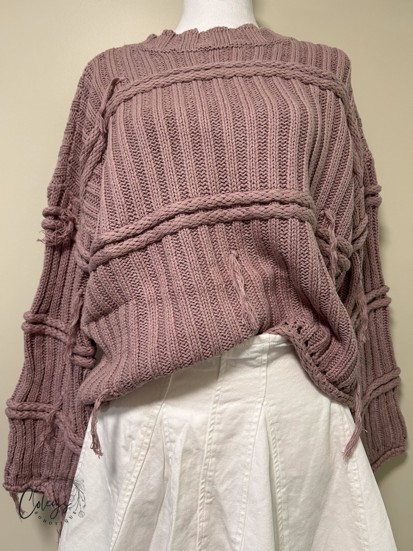 Fringe Horizon Sweater