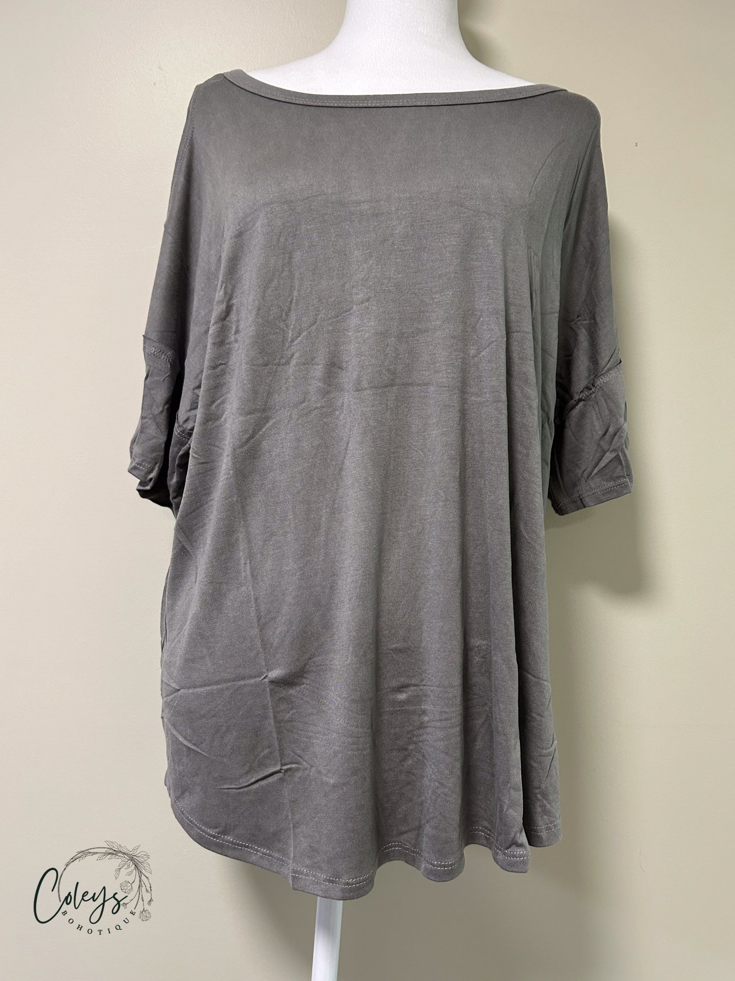 Golden Hour Cold Shoulder Top