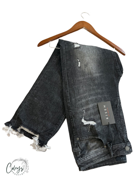 Midnight Edge Distressed Jeans