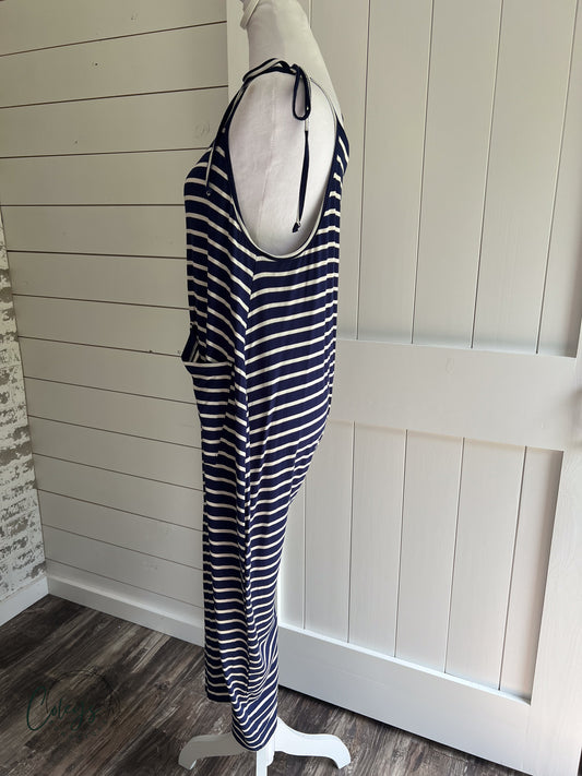 Salt & Sky Striped Romper