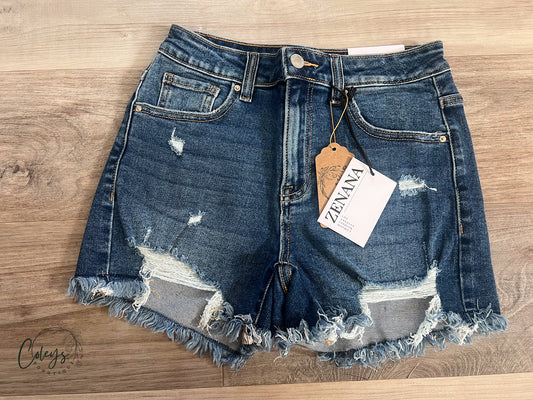 Midnight Canyon Midi Shorts