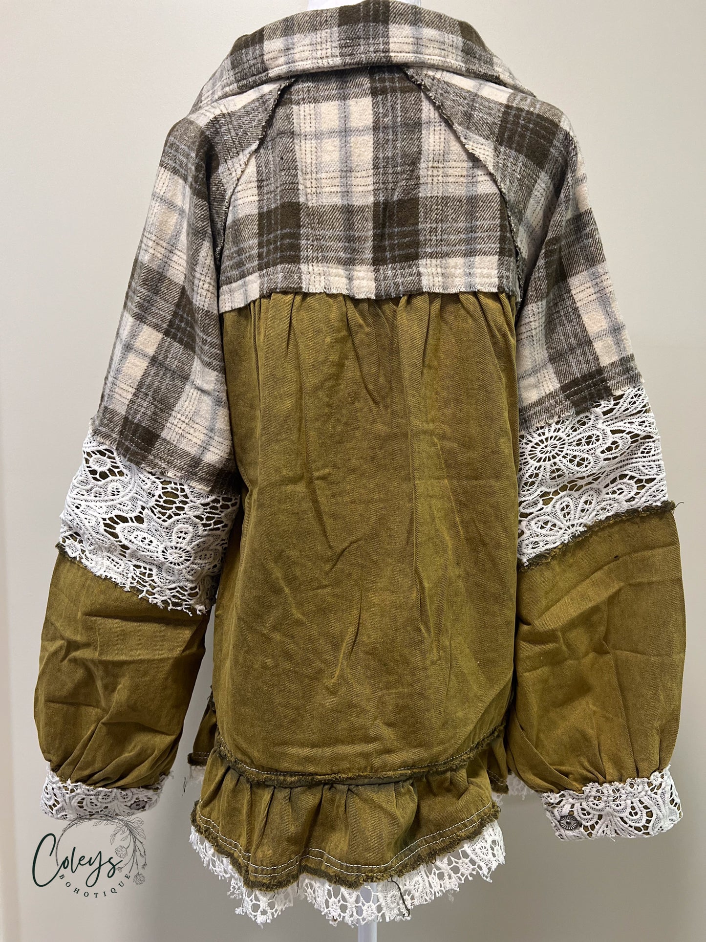 Prairie Patchwork Button-Up