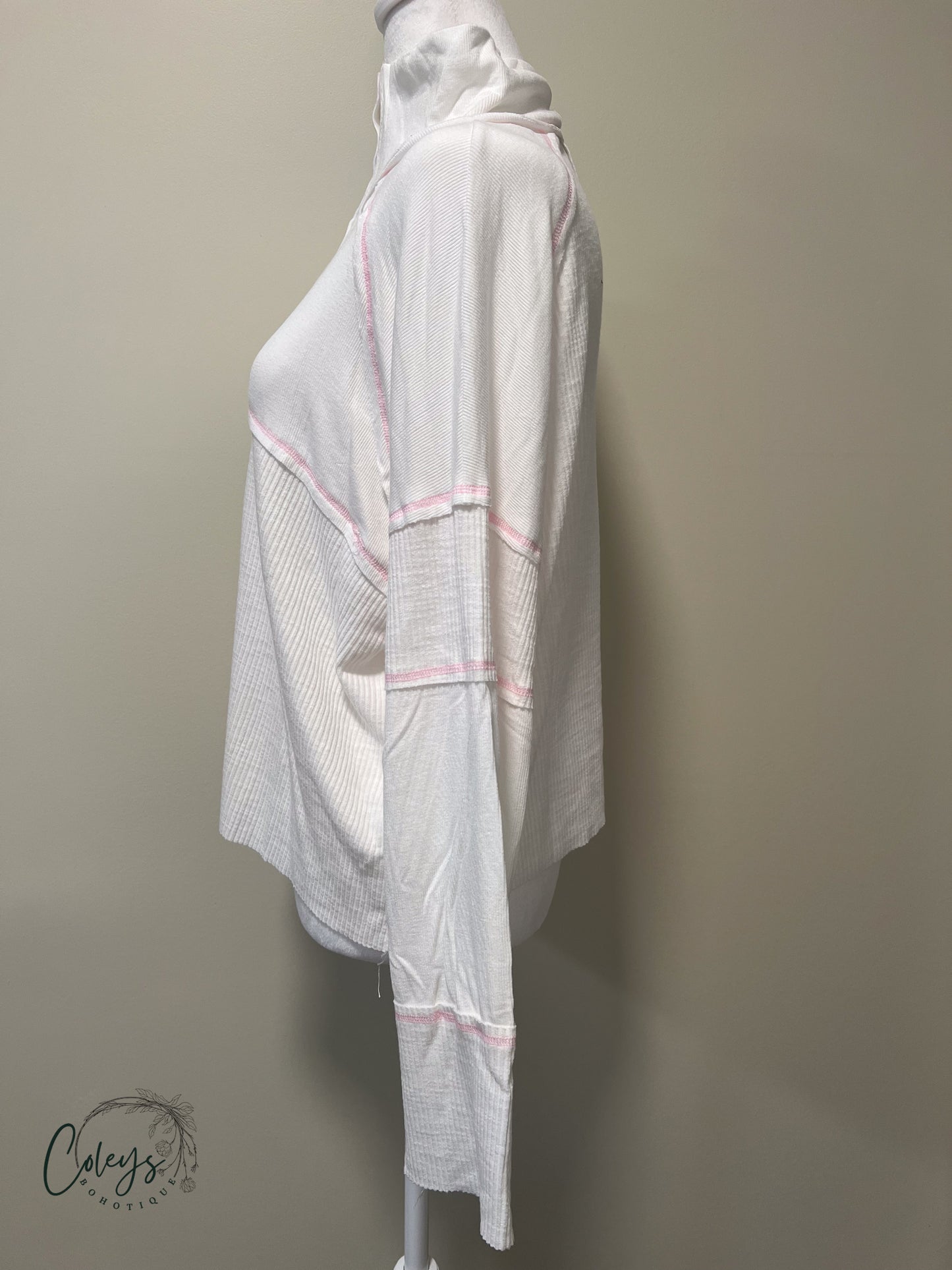 Soft Horizon High-Neck Pullover