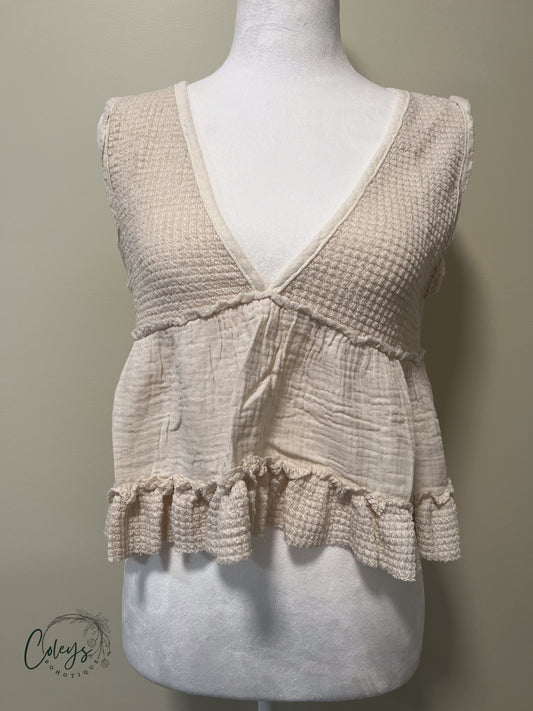 Prairie Breeze Babydoll Top