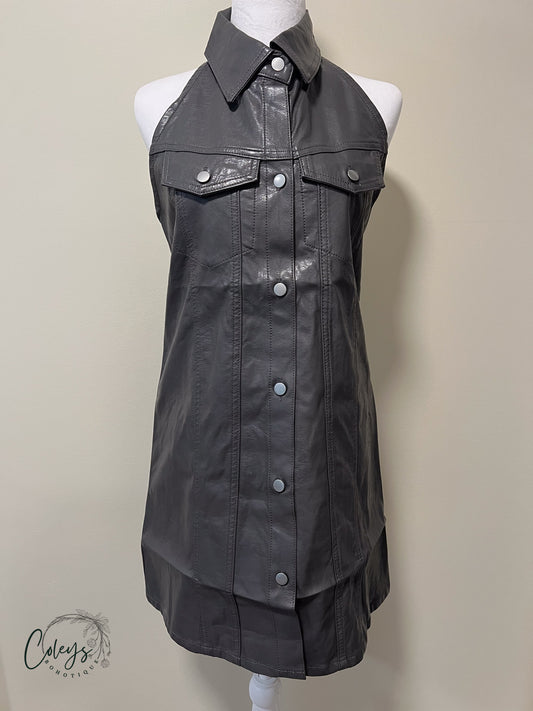 Urban Edge Halter Dress