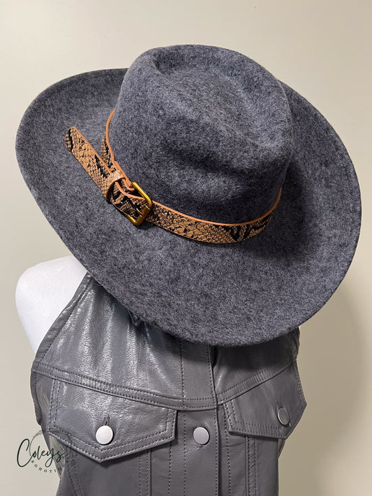 Smoky Horizon Wool Hat