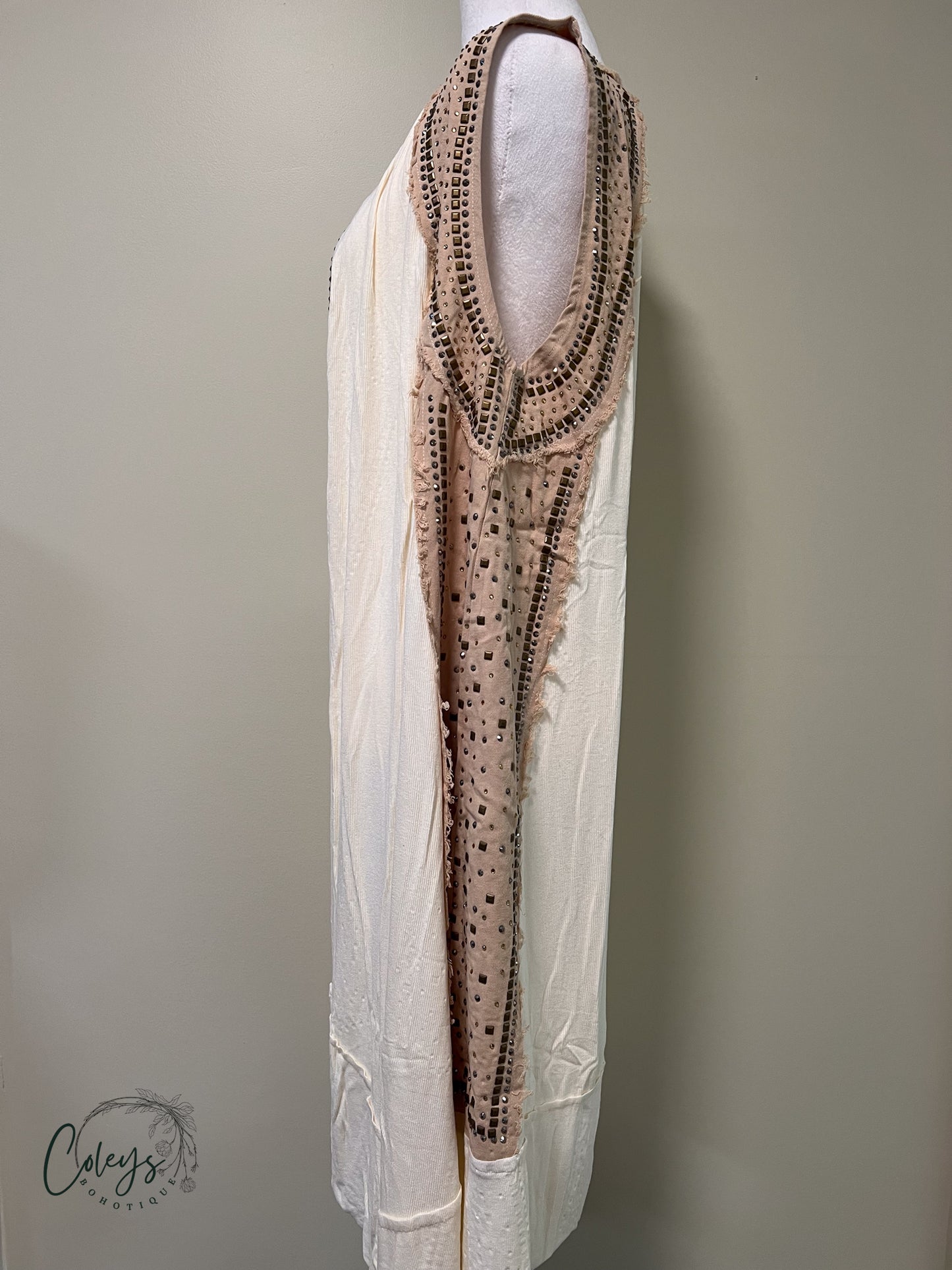Desert Glow Beaded Cardigan